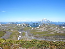 山地高原,火山,山