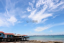 泰国,kolan,海滩