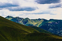 高原,綠色,草