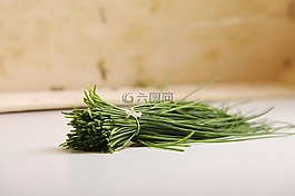 韭菜,綠色,美食