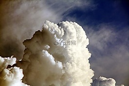黑暗,藍(lán)色,天空