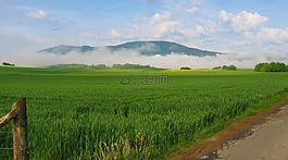 德國(guó),景觀,山