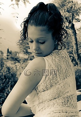 屁股鹿角,女性,感官