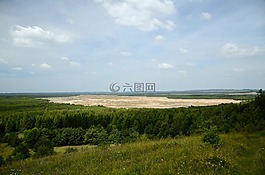 沙漠,沙漠b??dowska,森林