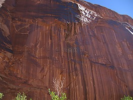 猶他州,山,山臉