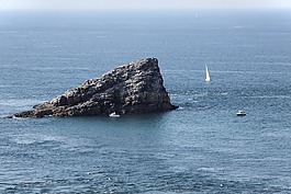 海,巖,視圖