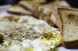 早餐,雞蛋,祝酒