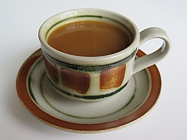 咖啡,杯