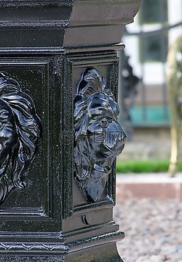獅子頭,金屬,集裝箱