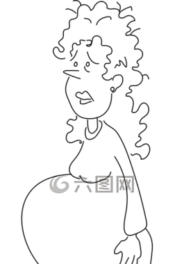 怀孕,蓬头垢面,邋遢