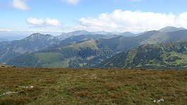 西方塔特拉,山,景观