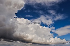 云,天空,自然