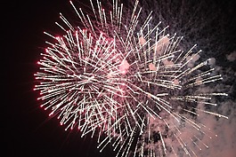 除夕,煙花爆竹,夜