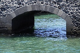 墻,拱,橋