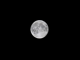 月球,夜,月光