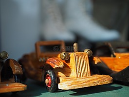 汽車,玩具,木雕