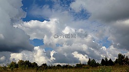 天空,云,云盖