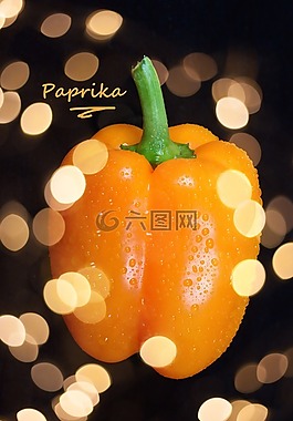 辣椒粉,蔬菜,散景