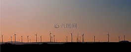 風電,能源,日落
