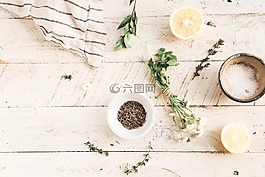 綠色,葉,植物