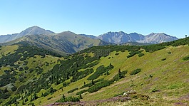 西方塔特拉,山,景观