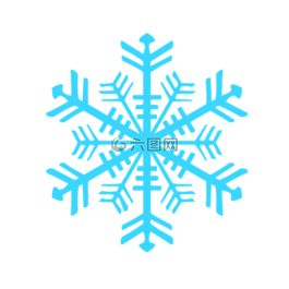 弓,雪花,雪