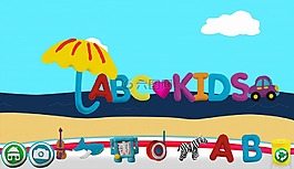 abc,孩子們,字母表