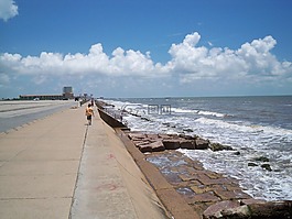 海,岸,海岸