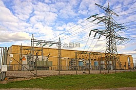 高電壓線,能源,空氣