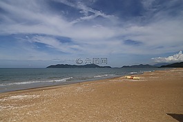 越南,海灘,假日法