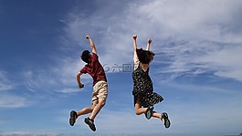 跳轉(zhuǎn),天空,萬歲