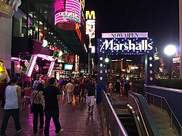 拉斯維加斯大道,內(nèi)華達(dá)州,夜