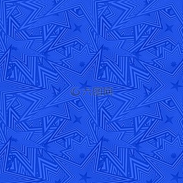 藍(lán)色,明星,模式
