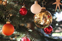 鏡像,圣誕飾品,christbaumkugeln