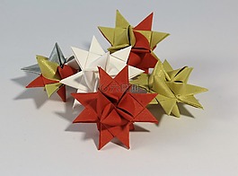 froebelsterne,明星,折叠