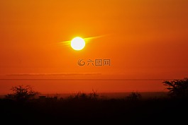日落,天空,太陽(yáng)