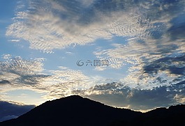 云,天空,陽光