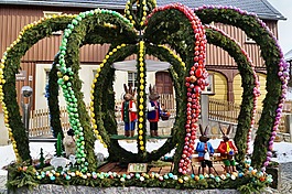 复活节井,hinterhermsdorf,撒克逊瑞士
