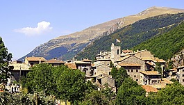 人,山,castellar de'hug