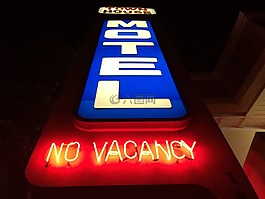 汽车旅馆,圣弗朗西斯科,迹象