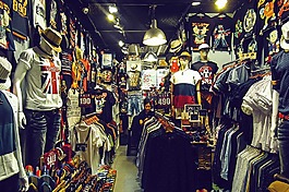 店,t恤,衣服