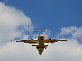傳單,飛機(jī),登陸