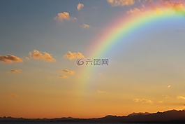 日落,云,天空