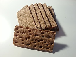 薄脆,黑麥,面包