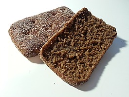 黑麥,面包,切片