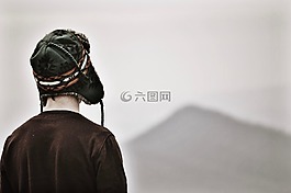 人,男子,男