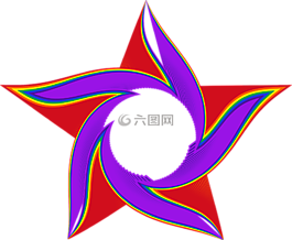 多彩,棱柱形,色