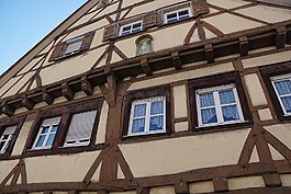 數(shù)量,fachwerkhaus,道路