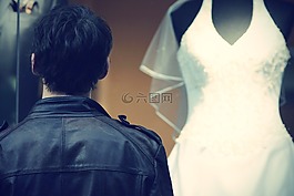 男子,年輕,結婚