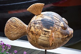 魚,木材技術(shù),藝術(shù)品